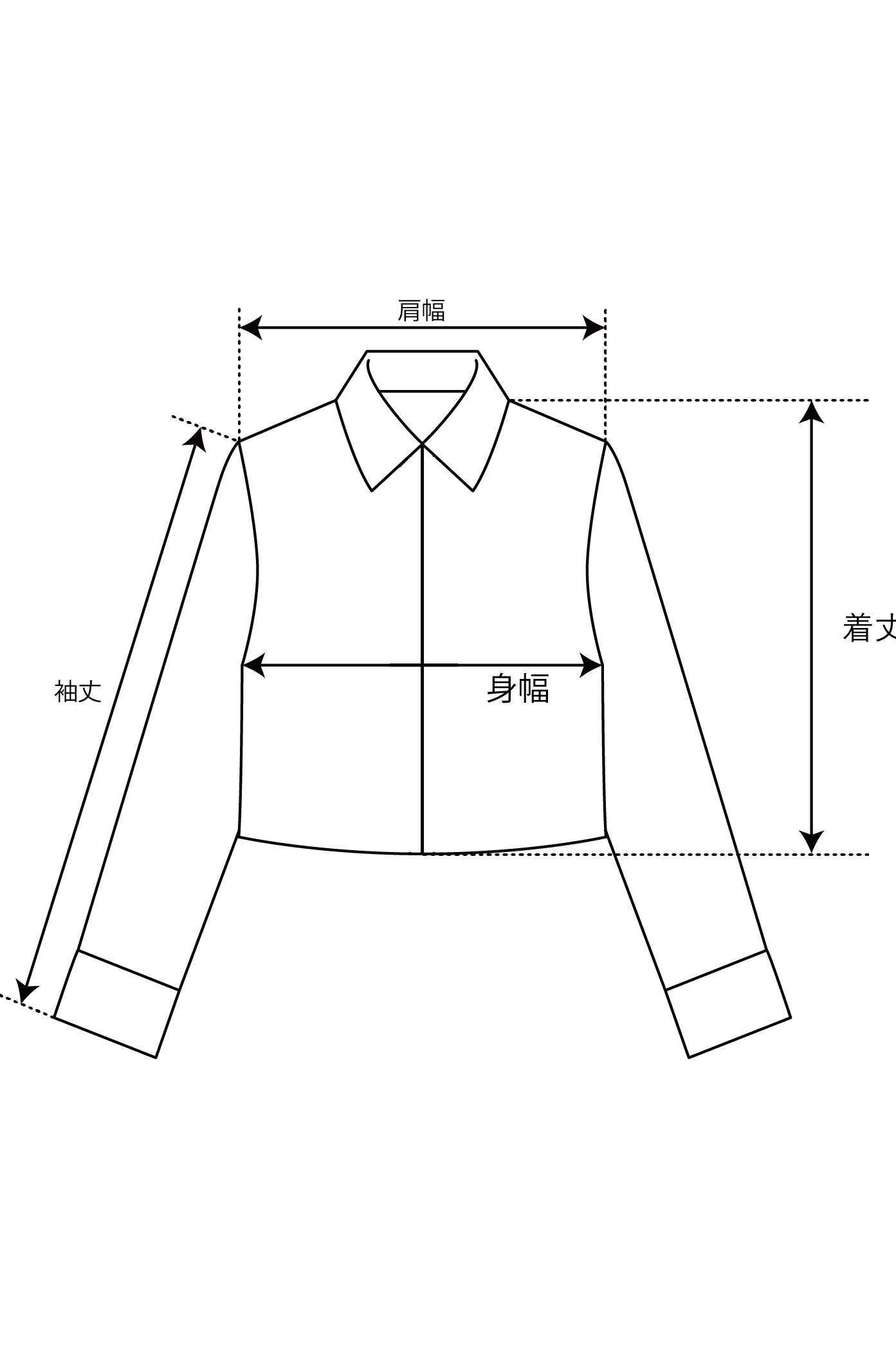 千鳥柄ふくれジャガード襟付きショートジャケット