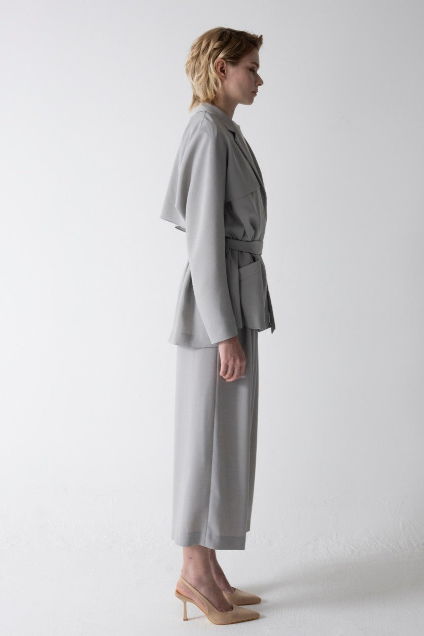 トレンチコート風ジャケット